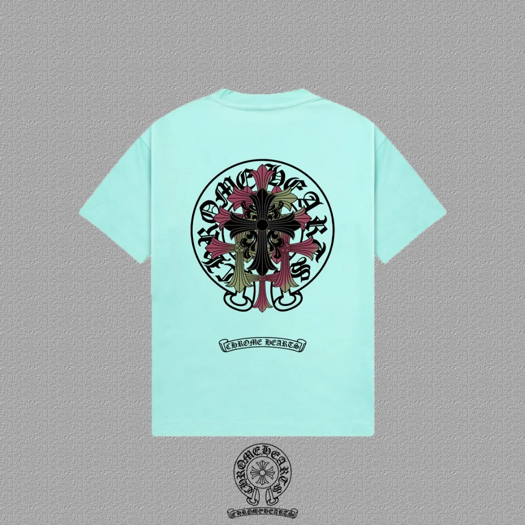 [CH ] 2026FW T LOGO Premium 26s Same Style ：Black White Green Size：S M L XL 2XL